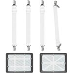Dpzo - tendeur drap housse pour linge de lit 4 pi�ces, r�glable sangles draps �lastique sangle de maintien ...
