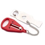 Dpzo - jamais utilis�] verrouillage de porte portable verrou de voyage s�curit� suppl�mentaire et verrouillage ...