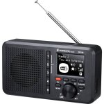 Dr 86 radio de table dab + , fm rechargeable noir w670472 - albrecht