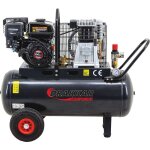 Drakkar equipement - compresseur thermique 5cv 100l moteur loncin 11263