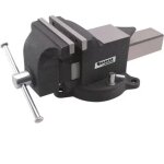 Drakkar equipement ? etau en acier 150 mm ? largeur de m�choires 150 mm ? ouverture 150 mm ? base tournante ...