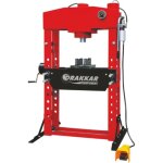 Drakkar equipement ? presse hydraulique manuelle et pneumatique 75t ? v�rin mobile coulissant ? r�glage ...