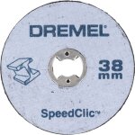 Adaptateur ez speedclic + 2 disques à tronçonner - dremel Adaptateur ez speedclic + 2 disques à tronçonner - dremel