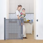 Drillpro - barrire de scurit enfant extensible barrire d'escalier  fermeture facile h. 84 x l. 140 ...