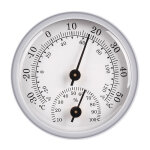 Dripex thermomètre et hygromètre domestique de 58 mm de haut, mini thermomètre sec et humide d'intérieur, ... Dripex thermomètre et hygromètre domestique de 58 mm de haut, mini thermomètre sec et humide d'intérieur, ...