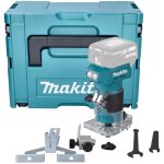 Drt 52 zj fraiseuse de chant sans fil 18 v 6 mm brushless + makpac - sans batterie, sans chargeur - makita ...