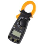 Dt - 3266l digital clamp meter - clamp multimeter - amper current clamp pincers voltmeter 600a measures ...