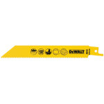 Dt2345qz lame de scie alternative usage g�n�ral acier cobalt pour scie alternative sans fil 152 mm dt2345 ...