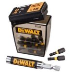 Dt70522t qz - set de 16 pi�ces d'impact de vissage magn�tique - livr� avec un guide embouts de vissage ...