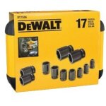 Dt7506 - qz jeu de douilles pour perceuse - visseuse 17 pices - dewalt