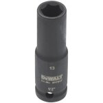 Dt7547 - qz cl� � douille longue 13 mm 1 / 2 r�sistante aux chocs noir / jaune - dewalt