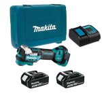Dtm52rfj outil multifonctions li - ion 18v lxt - 2 x 3. 0ah batteries + chargeur en coffret - makita