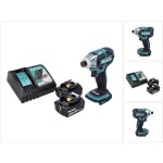 Dts 141 rt visseuse  impulsions sans fil 18 v 40 nm 1 / 4' brushless + 2x batterie 5, 0 ah + chargeur ...