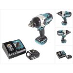 Dtw 1001 rg1 cl� � choc sans fil 18v 3 / 4' 1050nm brushless + 1x batterie 6, 0 ah + chargeur - makita ...