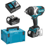 Dtw1002rtj cl� � chocs sans fil 1000 nm 18 v nombre d'accus fournis 2 5 ah - makita