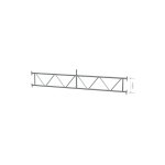 Duarib - poutre - hauteur : 0. 5m - pour échafaudages f3000, f3000 alu et multi 4x - acier Duarib - poutre - hauteur : 0. 5m - pour échafaudages f3000, f3000 alu et multi 4x - acier