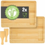 Set d'assiettes  raclette 2 personnes - 30x22 planche  raclette avec spatule