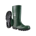 Bottes pvc de scurit s5 dunlop - couleur vert - pointure chaussures 44