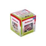 Cheville duopower 8x65 avec vis x 25 pices - fischer