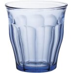 Duralex - verre picardie marine 220 ml bleu - lot de 6 pcs.