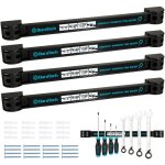 4x barre magn�tique pour outils, barre aimant�e puissant accroche murale outils, porte outils mural magnetique ...