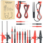 Cable multimetre durficst 21 in 1 cordon multimetre, avec sonde multimètre remplaçable, pince crocodile, ... Cable multimetre durficst 21 in 1 cordon multimetre, avec sonde multimètre remplaçable, pince crocodile, ...
