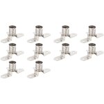 E10 douille ampoule 24 pi�ces douilles e10 pour lampe de signalisation douille e10 avec cosses � souder, ...