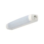 L'ebenoid - l'ebenod 055318 rglette salle de bains led eo s19 led - 7w - 3000k - 400 lm - inter + pc ...