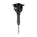 Eberth ? marteau piqueur thermique essence 2, 5cv ? force de frappe 20 - 55j ? pour b�ton arm� ? ch�ssis ...