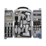 Kit d'outils pneumatiques 71 pi�ces avec cl� � chocs 1 / 2', cl� � cliquet 3 / 8', marteau burineur 150mm ...