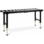 Table � rouleaux, convoyeur � rouleaux, r�glable en hauteur, capacit� de charge 200kg, longueur de transport ...