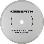 Eberth - disque de coupe en diamant � 300 mm