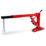 Grue pick up d?atelier 450kg, flche 880 - 1400mm, levage 35 - 1330mm, pied massif ? eberth