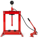 Presse datelier hydraulique avec manom�tre, presse � cadre, 6t pression, presse � table, hauteur de travail ...