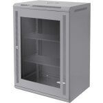 Ecd germany armoire r�seau 19 pouces, 16 uh, gris, montage mural, profondeur 450 mm, 600 x 850 x 450 ...