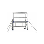 Matisre - echafaudage roulant acier - hauteur de travail max. 2. 90m - travaux sous plafond - 12. 532 ...