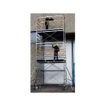 Matis�re - echafaudage 1 plateau - hauteur de travail max. 3, 80m - longueur 2, 50m - largeur 1, 20m ...