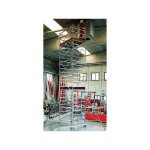 Matis�re - echafaudage 2 plateaux - hauteur de travail max. 7, 40m - longueur 2, 00m - largeur 1, 20m ...