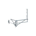 Echafaudage d'angle acier sur deux travers�es pour mur de 0, 35m dimos 2400 mm