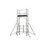 Echafaudage base pliante haut. travail max 4. 92m - 439703