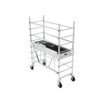 Echafaudage pliant - hauteur de travail maximale de 4. 00m - tos218l - p