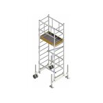 Matisre - echafaudage de jardin - hauteur de plateforme de 2. 35m - me200 - th
