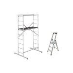 Echafaudage domestique : hauteur de travail max 3. 66m + tlmtre laser stanley - 9474 - 901 - laser ...