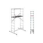 Centaure - echafaudage domestique: hauteur de travail max 4. 35m + sac à dos de chantier - 238703 - sac ... Centaure - echafaudage domestique: hauteur de travail max 4. 35m + sac à dos de chantier - 238703 - sac ...