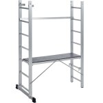 �chafaudage � �chelle en aluminium eco 2x8 - br - 10 - 1008