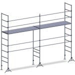 Echafaudages stéphanois - echafaudage es49 maçon 35 m² lisses 1 niveau plancher Echafaudages stéphanois - echafaudage es49 maçon 35 m² lisses 1 niveau plancher