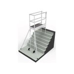Matis�re - echafaudage pour escalier - hauteur max. de travail 4. 00m - pfe