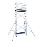 Hailo - echafaudage expert pro - 2 plans x 16 échelons - 5, 65m Hailo - echafaudage expert pro - 2 plans x 16 échelons - 5, 65m