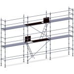 Echafaudage façadier 60 m² lisses planchers Echafaudage façadier 60 m² lisses planchers