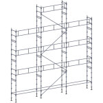 Echafaudage fa�adier 88 m� garde - corps